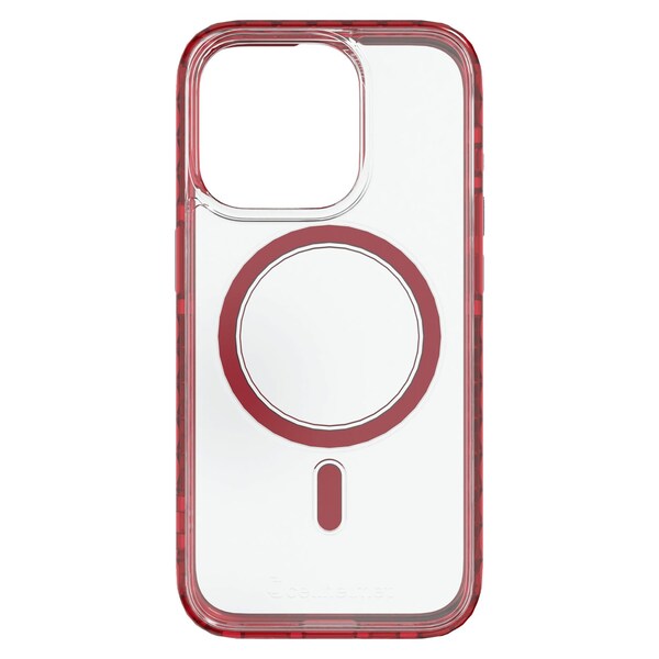 Cellhelmet Magnitude Magsafe Case For Apple Iphone 15 Pro, Scarlett Red - C-MAG-I15-6.1PRO-RED