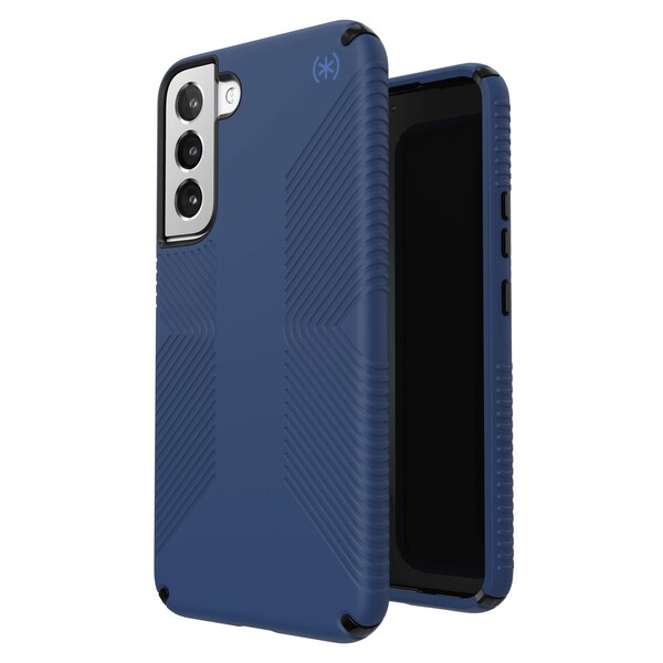 Speck Presidio Grip 2 Case For Samsung Galaxy S22 Plus, Coastal Blue And Black - 144233-9128