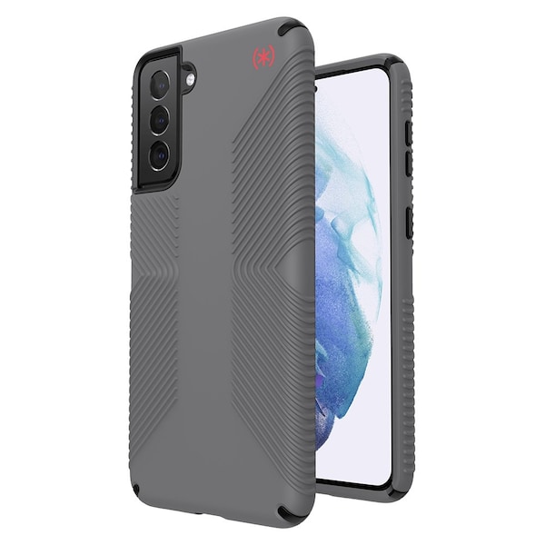 Speck Presidio Grip 2 Case For Samsung Galaxy S21 Plus 5g, Graphite Grey - 139896-9133