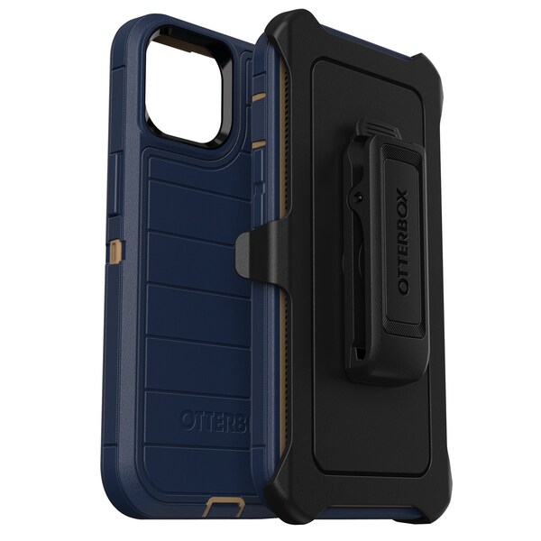 Otterbox Defender Pro Case For Apple Iphone 14 / Iphone 13, Blue Suede Shoes - 77-89676