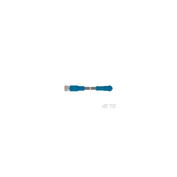 Cables de sensores / Cables de actuadores Te Connectivity M8-4Mr-0.5Sh M8-4Fs-Pur - T4062223004-001
