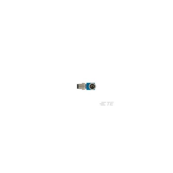 Cables de sensores / Cables de actuadores Te Connectivity M8-4Mr-0.5Sh M8-4Fs-Pur - T4062223004-001