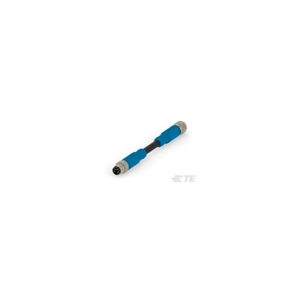 Cables de sensor / Cables de actuador Te Connectivity M8-4Ms-0.5Sh M8-4Fs-Pvc - T4062113004-001