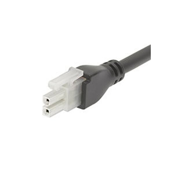 Cables de sensor Molex / cables de actuador Minifit 2Ckt Cbl Ay Dr Ovrmld 0.5M Blk - 2451350205