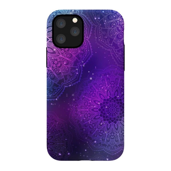 Artscase Modern Purple Mandala Pattern for Strong Fit Apple iPhone 11 Pro Case - AC-00563908