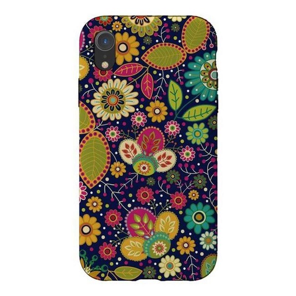 Artscase Pretty Green Multicolor Flowers Phone Case for iPhone XR - AC-00365002