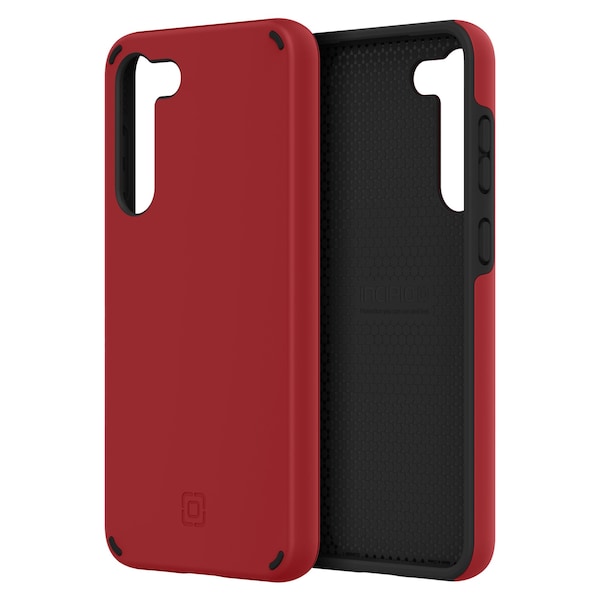 Incipio Duo Case For Samsung Galaxy S23 Plus, Scarlet Red And Black - SA-2045-SCRB