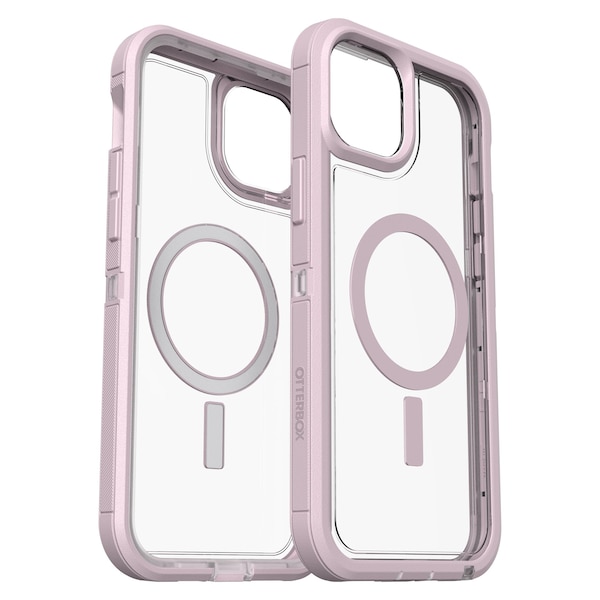 Otterbox Defender Pro Xt Clear Magsafe Case For Apple Iphone 15 Plus / Iphone 14 Plus, Mountain Frost - 77-93287