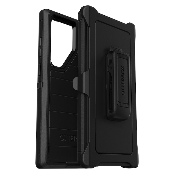 Otterbox Defender Pro Case For Samsung Galaxy S23 Ultra , Black - 77-91064
