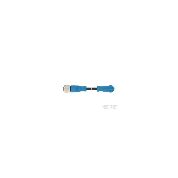 Cables de sensor / Cables de actuador TE Connectivity M12-5Mr-1.0Sh M12-5Fs-Pur - T4162223005-002