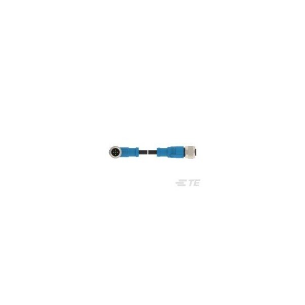 Cables de sensor / Cables de actuador TE Connectivity M12-5Mr-1.0Sh M12-5Fs-Pur - T4162223005-002