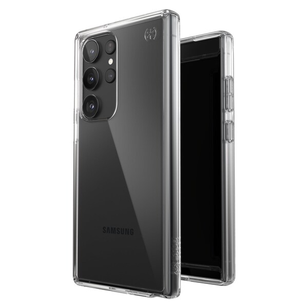 Speck Presidio Perfect Clear Case For Samsung Galaxy S23 Ultra, Clear - 150345-5085