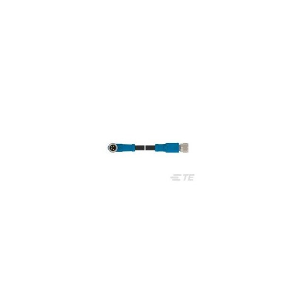 Cables de sensor / Cables de actuador Te Connectivity M8-4Mr-0.5Sh M8-4Fs-Pvc - T4062213004-001