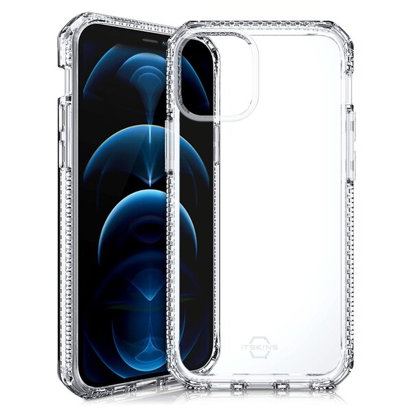 Itskins Spectrum Clear Case For Apple Iphone 12 / 12 Pro, Transparent - AP3P-SPECM-TRSP