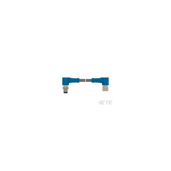Cables de sensores / Cables de actuadores Te Connectivity M8-4Mr-0.5Sh M8-4Fr-Pur - T4062224004-001
