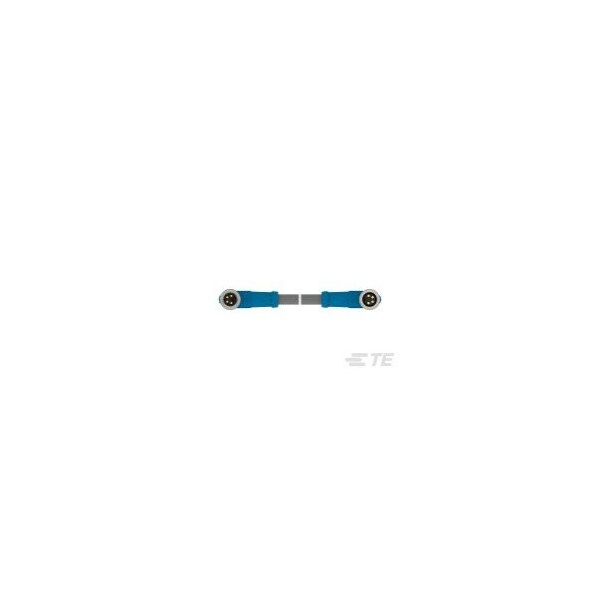 Cables de sensores / Cables de actuadores Te Connectivity M8-4Mr-0.5Sh M8-4Fr-Pur - T4062224004-001