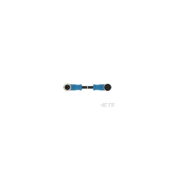 Cables de sensor de conectividad Te / Cables de actuador M12-3Mr-1.5Sh M12-3Fr-Pvc - T4162214003-003