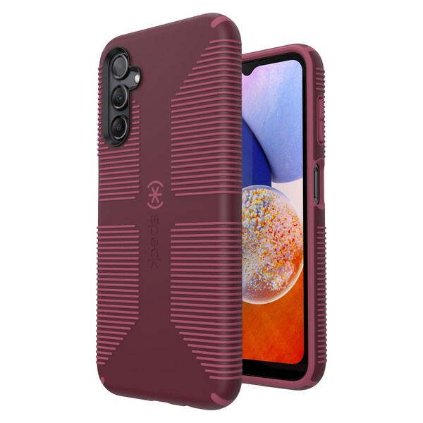 Speck Presidio Impact Hero Case For Samsung Galaxy A14 5g, Rusty Red And Black - 150350-3137