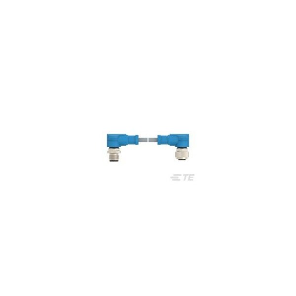 Cables de sensor / Cables de actuador Te Connectivity M12-3Mr-1.0Sh M12-3Fr-Pur - T4162224003-002