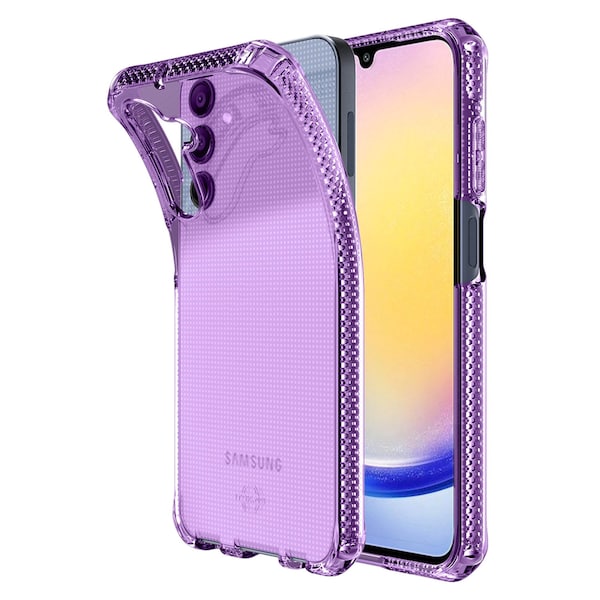 Itskins Spectrum_r Clear Case For Samsung Galaxy A25 5g, Light Purple - SG5B-SPECM-LIPP