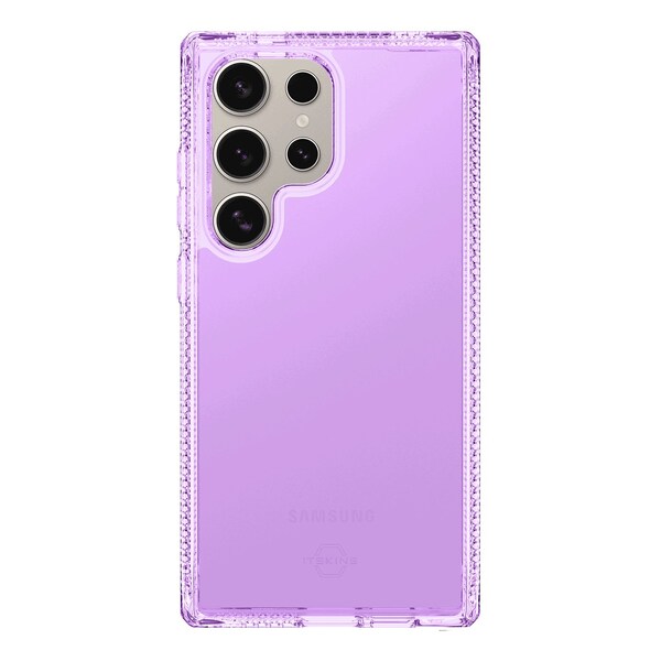 Itskins Spectrum_r Clear Case For Samsung Galaxy S25 Ultra, Light Purple - SGZU-SPECM-LIPP