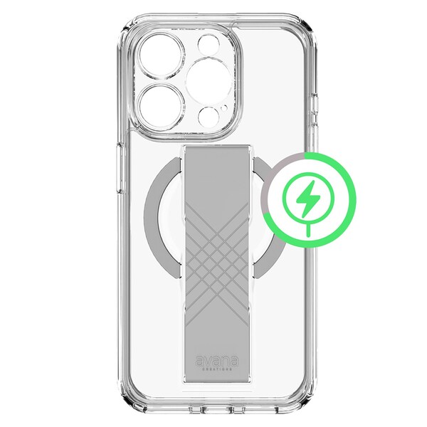 Avana Grip-it Magsafe Case For Apple Iphone 15 Pro Max, Clear - AP5U-AVMGR-TRGY