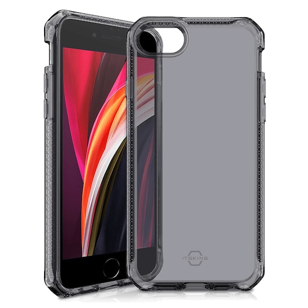 Itskins Spectrum Clear Case For Apple Iphone Se 2022 / Se 2020 / 8 / 7 / 6s / 6, Smoke - APS2-SPECM-SMOK