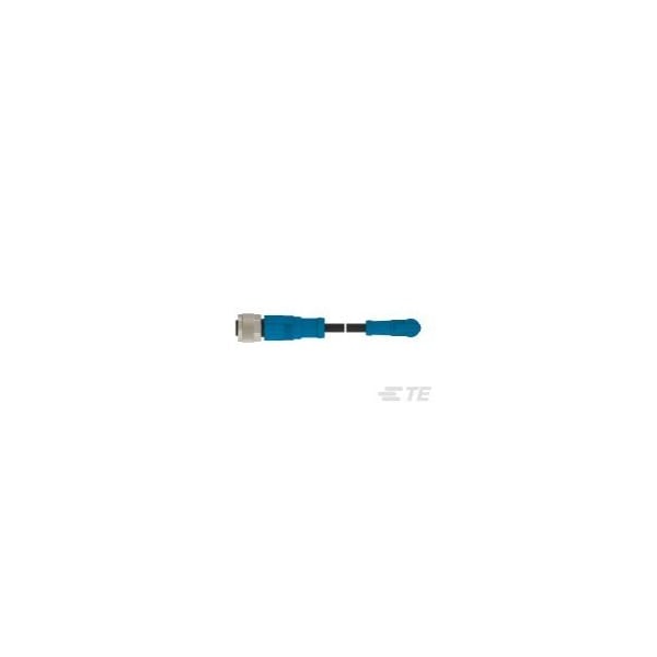Cables de sensor / Cables de actuador Te Connectivity M8-4Mr-0.5 M12-4Fs-Pvc - T4052217004-001