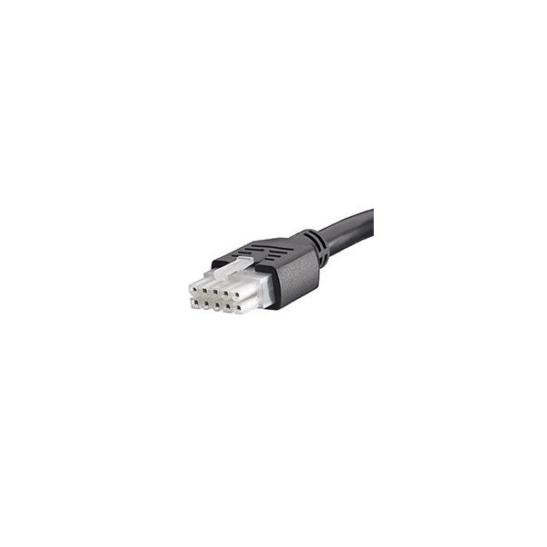 Cables de Sensor / Cables de Actuador Molex Minifit 10Ckt Cbl Ay Dr Sobremoldeado 2M Negro - 2451351020