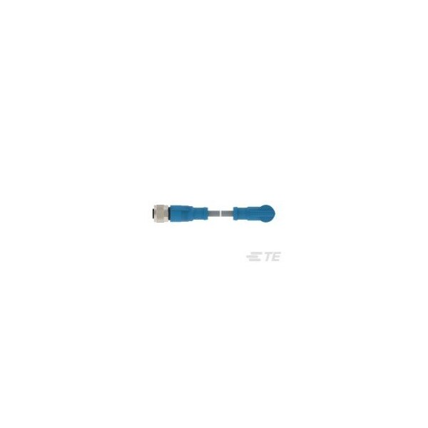 Cables de sensor / Cables de actuador Te Connectivity M12-4Mr-1.0Sh M12-4Fs-Pur - T4162223004-002