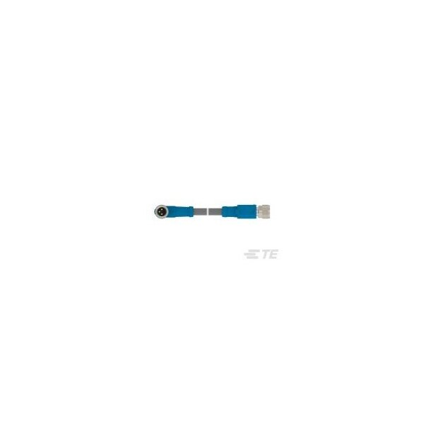 Cables de sensor / actuator M8-3Mr-0.5Sh M8-3Fs-Pur de Te Connectivity - T4062223003-001