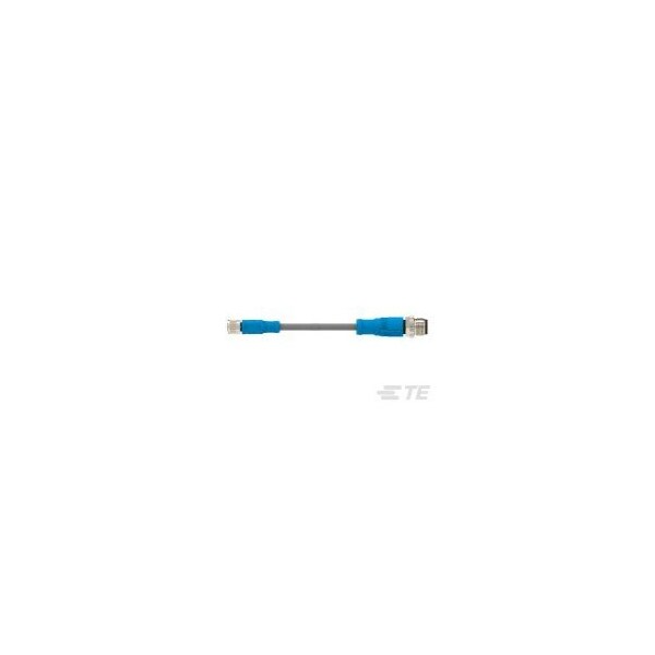 Cables de sensor / cables de actuador de Te Connectivity M8-3Fs-1.0 M12-3Ms-Pur - T4052325003-002