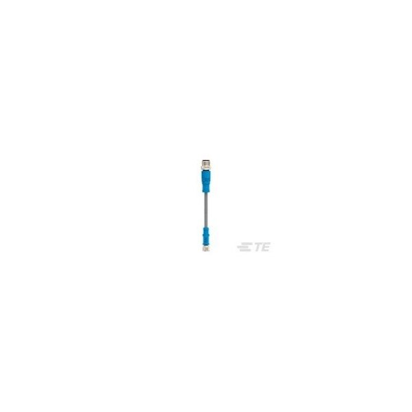 Cables de sensor / cables de actuador de Te Connectivity M8-3Fs-1.0 M12-3Ms-Pur - T4052325003-002