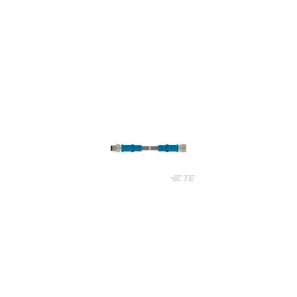 Cables de sensores / cables de actuadores Te Connectivity M8-4Ms-3.0Sh M8-4Fs-Pur - T4062123004-004