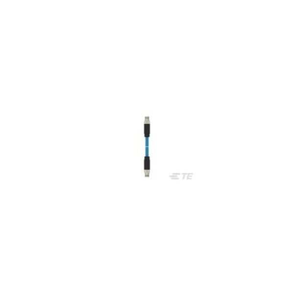 Cables de sensor / cables de actuador Te Connectivity M12 A-M-8 Conjunto de cables de 10.5M Cat 7 - 2-2322421-0