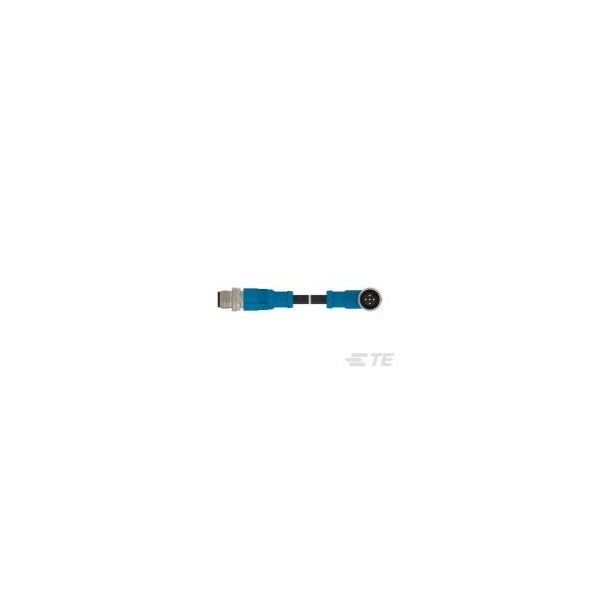 Cables de sensor / cables de actuador de Te Connectivity M12-5Ms-1.0Sh M12-5Fr-Pvc - T4162114005-002.