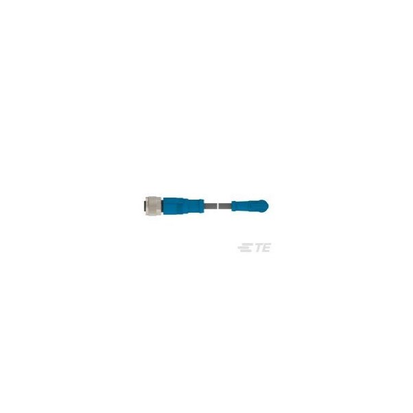 Cables de sensor / Cables de actuador Te Connectivity M8-4Mr-0.5 M12-4Fs-Pur - T4052227004-001
