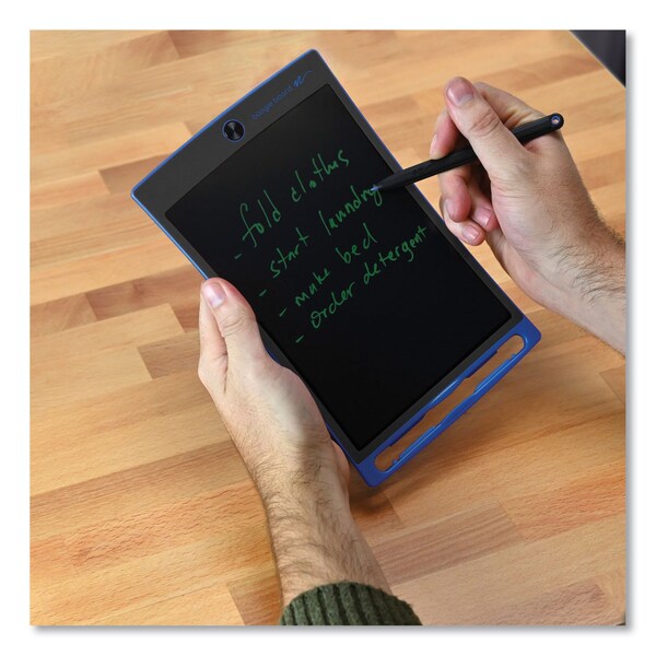 Boogie Board Jot 8.5 Reusable Writing Tablet, 8.5in LCD Screen, 6.75in x 0.62in x 10.37in, Blue/Black - J32220001