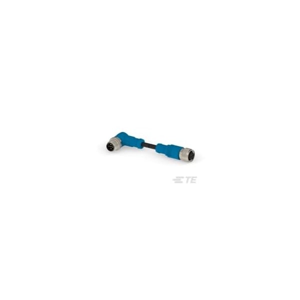 Cables de sensor / Cables de actuador TE Connectivity M12-5Mr-1.0Sh M12-5Fs-Pvc - T4162213005-002