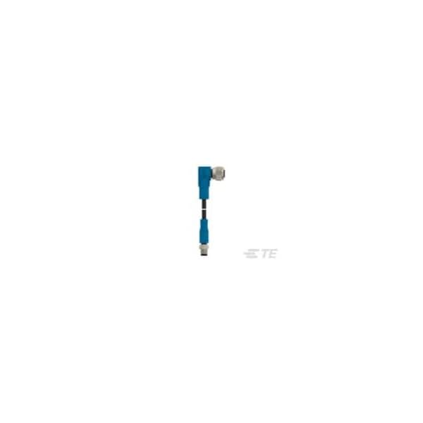 Cables de sensor / Cables de actuador Te Connectivity M8-4Ms-0.5 M12-4Fr-Pvc - T4052118004-001