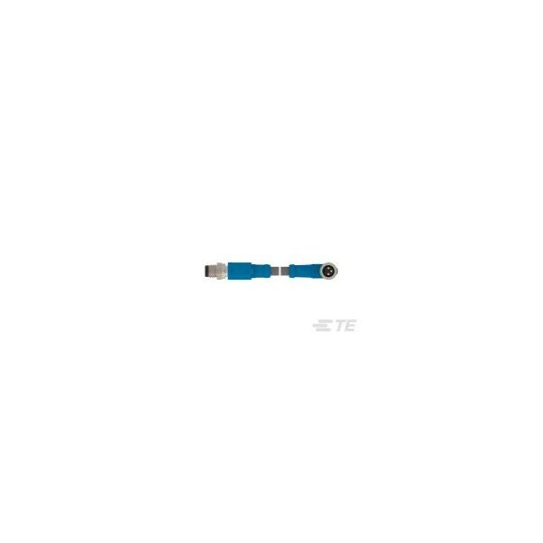 Cables de sensores / Cables de actuadores de conectividad TE M8-3Ms-5.0Sh M8-3Fr-Pur - T4062124003-005.