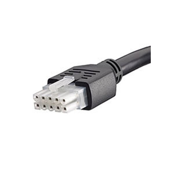 Cables de sensor Molex / Cables de actuador Minifit 10Ckt Cbl Ay Dr Ovrmld 0.5M Blk - 2451351005