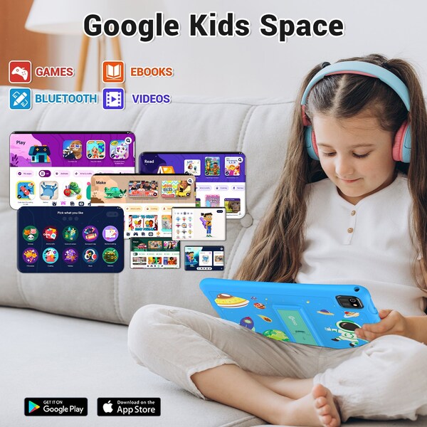 Contixo 10-Inch Kids 64GB HD Tablet - K103-A BLUE
