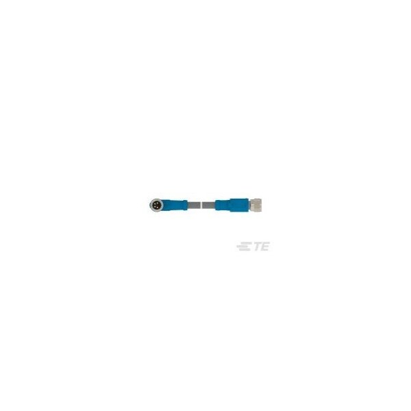 Cables de sensor / Cables de actuador Te Connectivity M8-4Mr-5.0Sh M8-4Fs-Pur - T4062223004-005