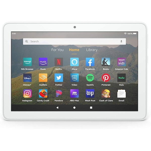 Amazon Fire HD 8 10th Generation  8  Tablet  32GB  White - AMAB07WHNNNNY