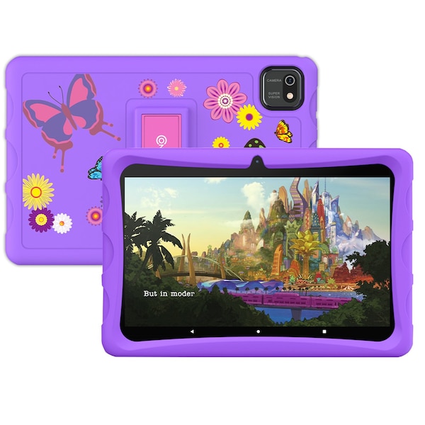 Contixo K103B 10-Inch Kids 64GB HD Tablet, Purple - K103B-PURPLE