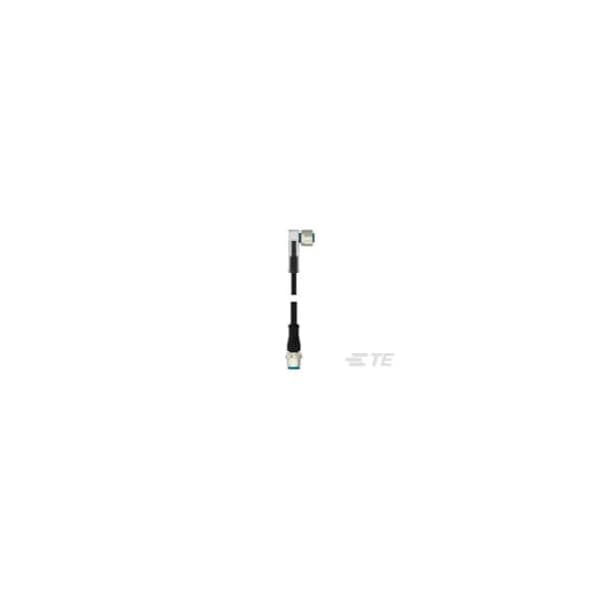Cables de sensor / Cables de actuador Te Connectivity M12 Sckt Inclinado a M12 Plg Recto 3 Led - 3-2273127-1