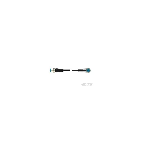 Cables de sensor / Cables de actuador Te Connectivity M12 Sckt Inclinado a M12 Plg Recto 3 Led - 3-2273127-1