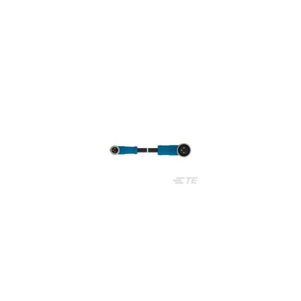 Cables de sensor / Cables de actuador Te Connectivity M8-3Mr-0.5 M12-3Fr-Pvc - T4052218003-001