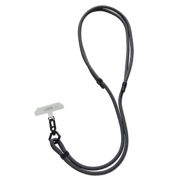 Urban Armor Gear Civilian Crossbody Slim Lanyard, Graphite And Black - 964420113240